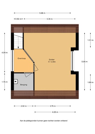Floorplan - Dorpsplein 5, 4153 AG Beesd